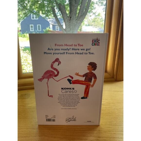 Eric Carle "From Head To Toe" Childrens Hardcover Book - Picture 3 of 4